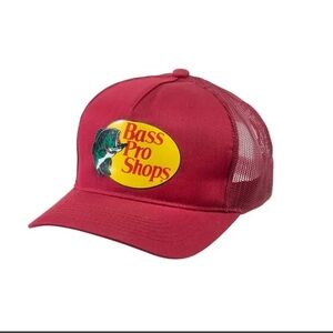Bass Pro Shops Hat Cardinal Dark Red